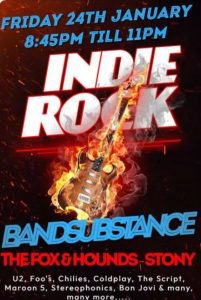 Fantastic Friday is a special one......we have the amazing BandSubstance back with us! We love these guys here at the Fox 🦊, they always guarantee a good show, so get your dancing shoes at the ready folks, you're in for a treat! This one will be busy, so get here early folks 🎸🎹🎤🎶🔥