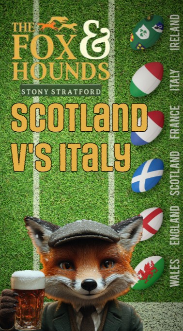 Where to watch Scotland vs italy Milton Keynes